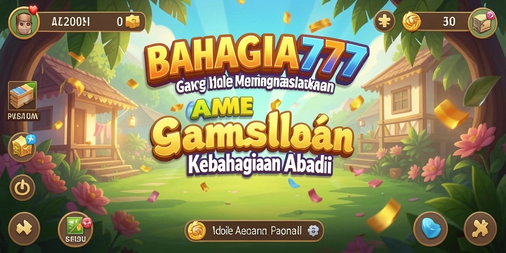 Tampilan gameplay BAHAGIA777 menunjukkan keseruan permainan Idle.