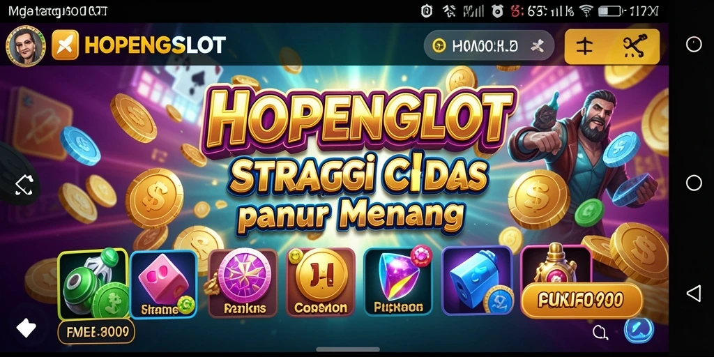 Tampilan menarik dari gameplay HOPENGSLOT yang menantang.