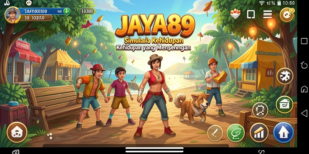 Screenshot JAYA89 menampilkan gameplay mendalam dan interaktif.