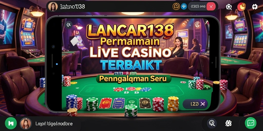 Tampilan gameplay interaktif dan menarik dari LANCAR138 Live Casino.