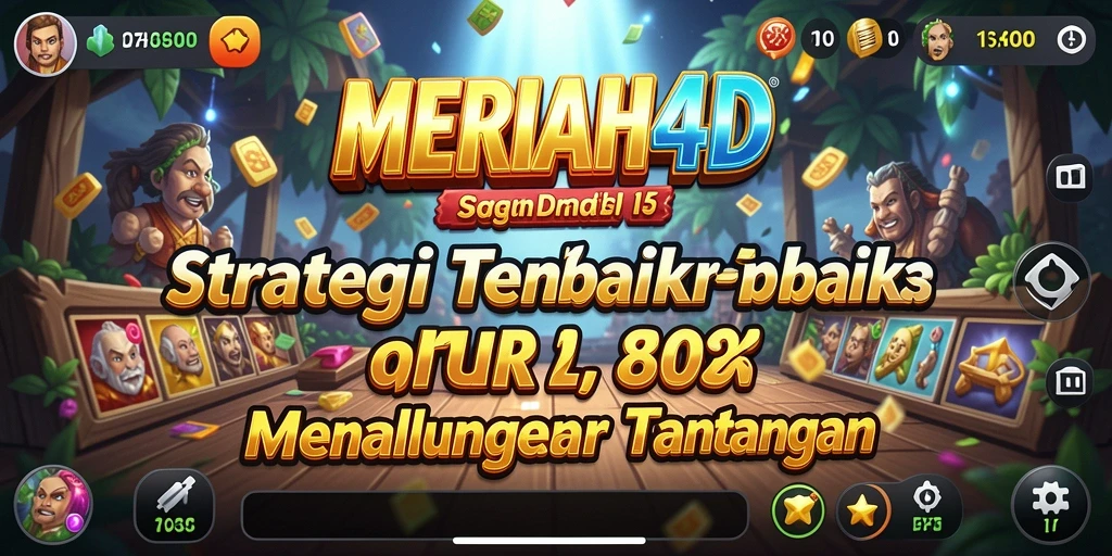 Screenshot gameplay <strong>MERIAH4D</strong> yang menunjukkan strategi menyerang.