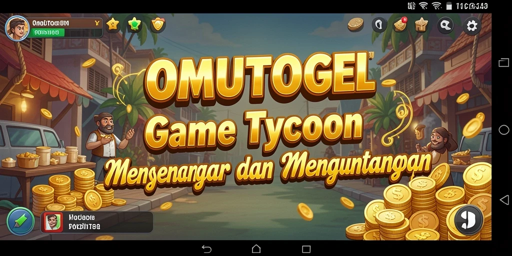 Tampilan menarik gameplay OMUTOGEL yang menantang.