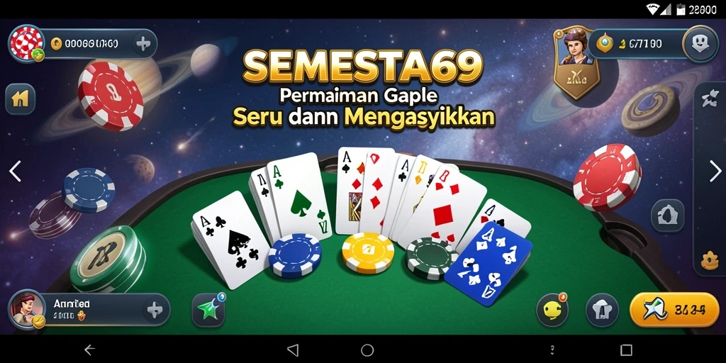 Tampilan gameplay SEMESTA69 yang seru dan interaktif.