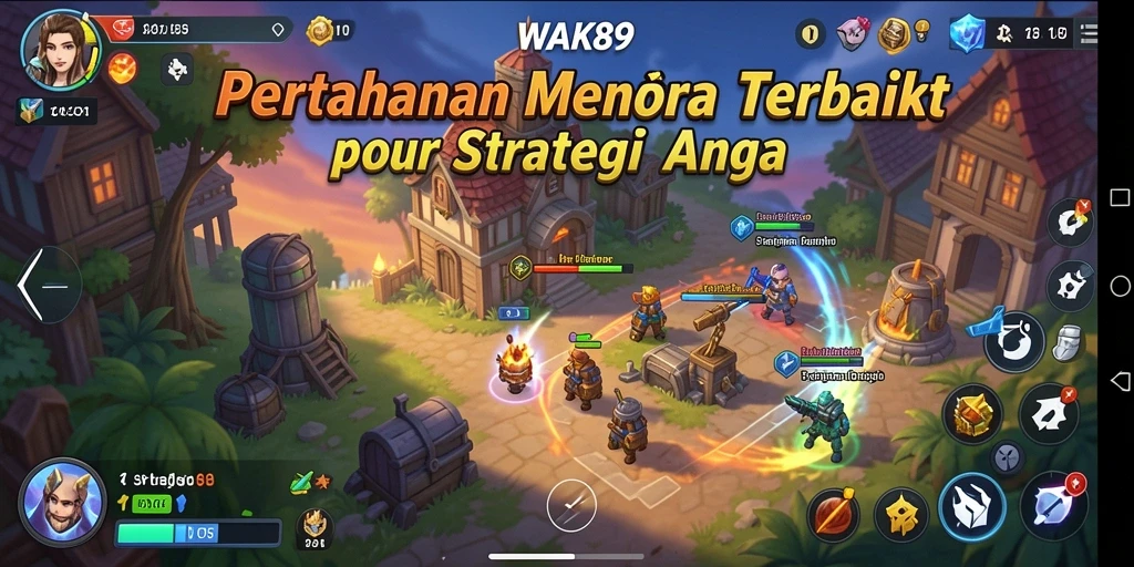 Tampilan gameplay WAK89 yang mendebarkan dan strategis.